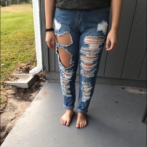 Ripped jeans